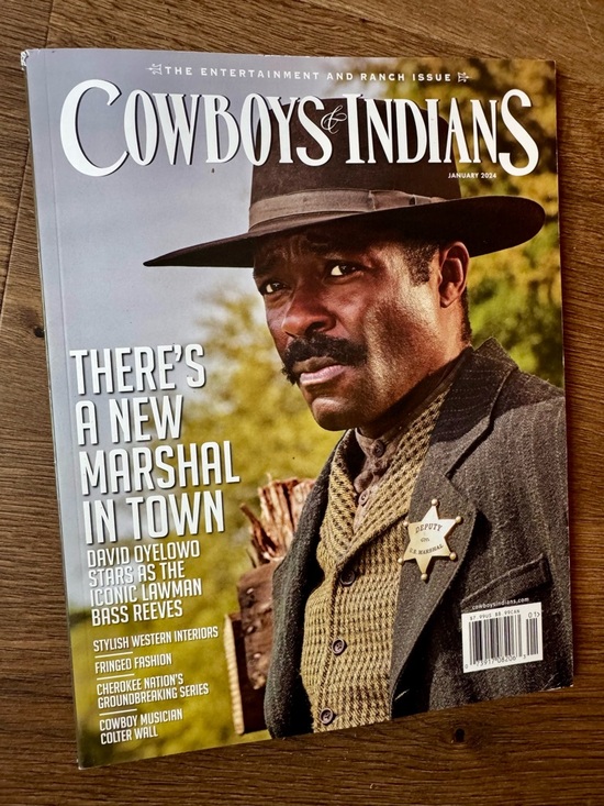 Cowboys & Indians Other - Cowboys & Indians Magazine — David Oyelowo/Bass Reeves - Jan 2024